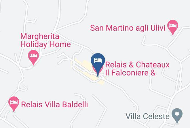 Arezzo - Relais & Chateaux Il Falconiere & Spa Maps