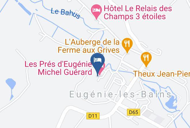 Landes - Relais & Chateaux Les Pres D'eugenie Maps
