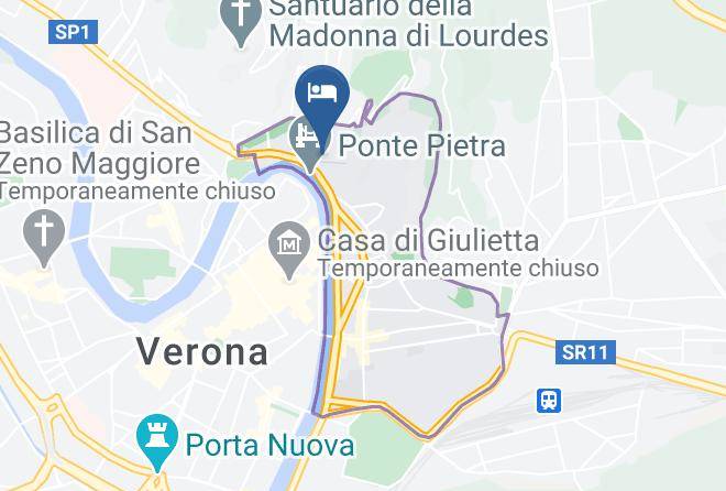 Verona - Relais Colle San Pietro Maps