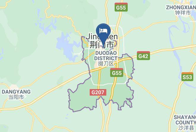 Jingmen - Relais Concord Hotel Maps
