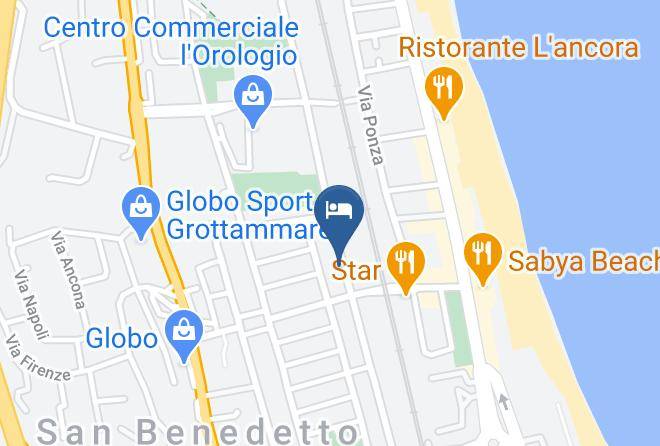 Ascoli Piceno - Relais Concorde Maps