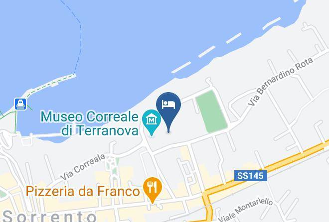 Naples - Relais Correale Maps