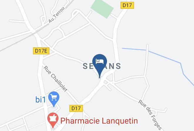 Doubs - Relais D'arc Et Senans Maps