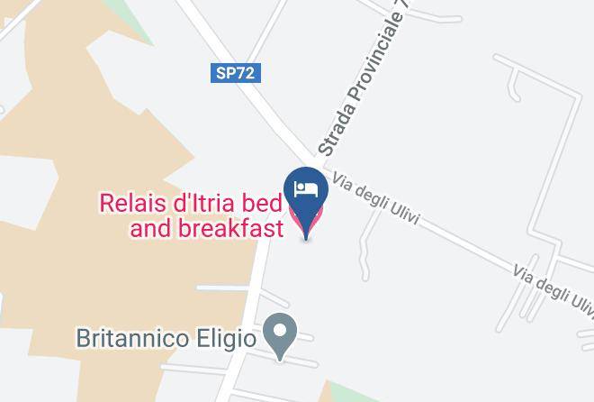 Taranto - Relais D'itria Bed And Breakfast Maps