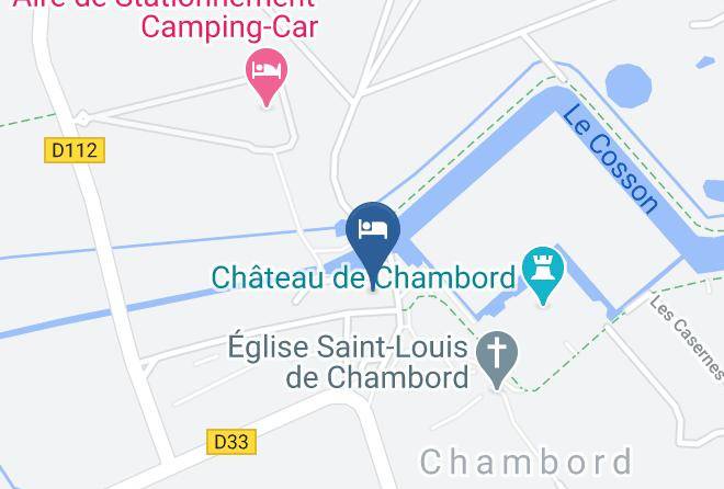 Loir Et Cher - Relais De Chambord Maps