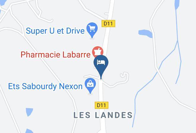 Haute Vienne - Relais De Charme Domaine Des Landes Maps