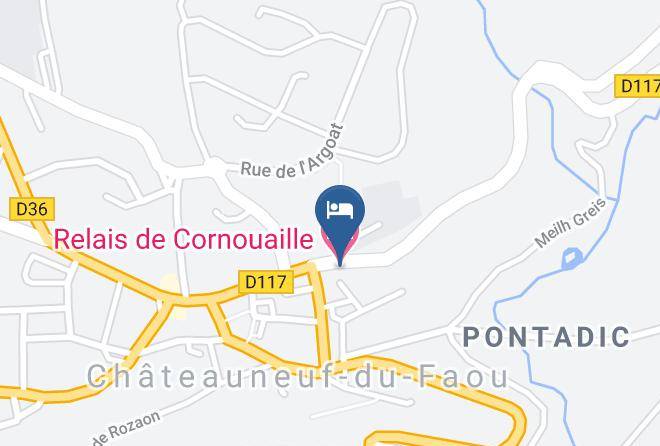 Finistere - Relais De Cornouaille Maps