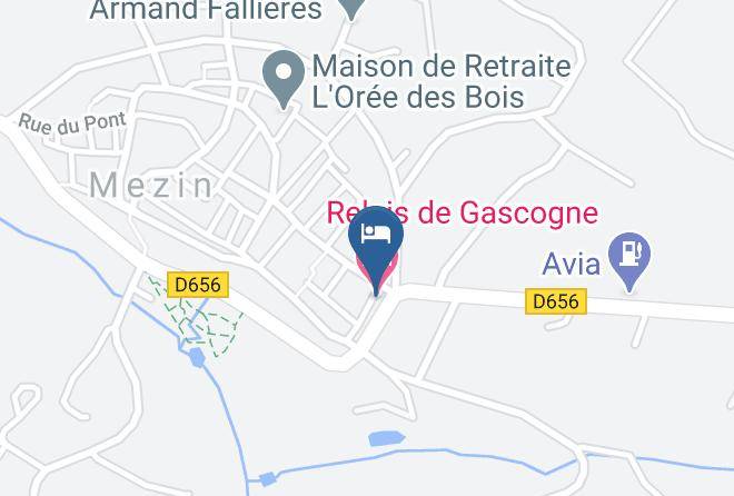 Relais De Gascogne Map
