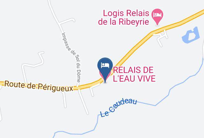 Relais De L'eau Vive Map