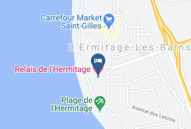 Saint Paul - Relais De L'hermitage Maps