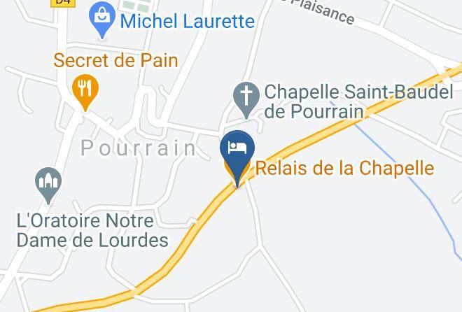 Yonne - Relais De La Chapelle Maps
