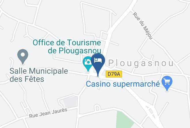 Finistere - Relais De La Plume Maps