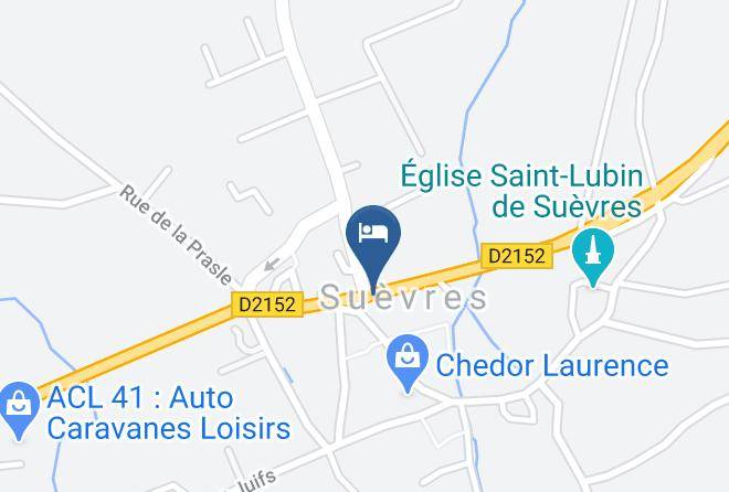 Loir Et Cher - Relais De La Providence Maps