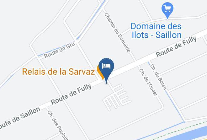 Martigny - Relais De La Sarvaz Maps