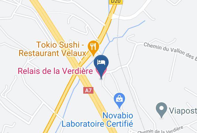 Bouches Du Rhone - Relais De La Verdiere Maps