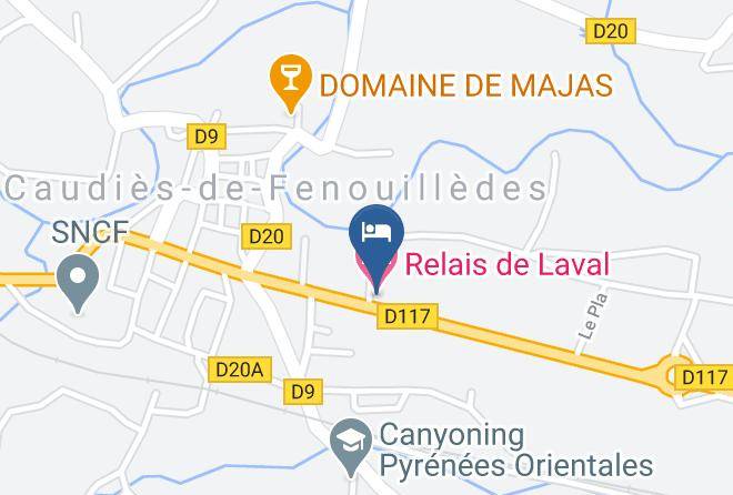 Pyrenees Orientales - Relais De Laval Maps