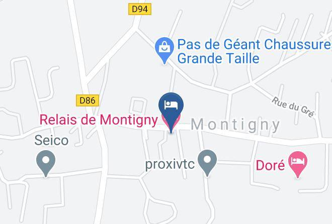 Seine Maritime - Relais De Montigny Maps