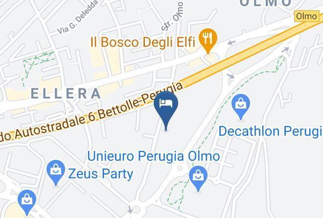 Perugia - Relais Dell'olmo Maps