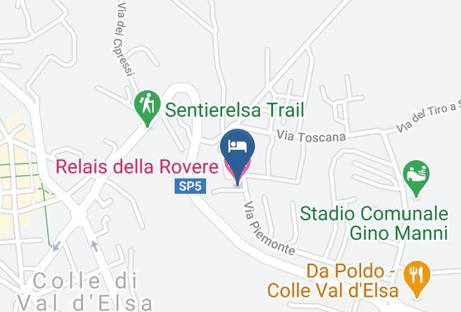 Siena - Relais Della Rovere Maps