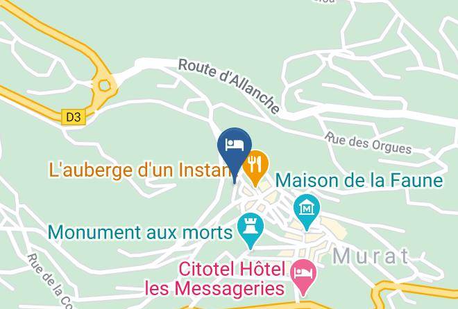 Cantal - Relais Des Castors Maps