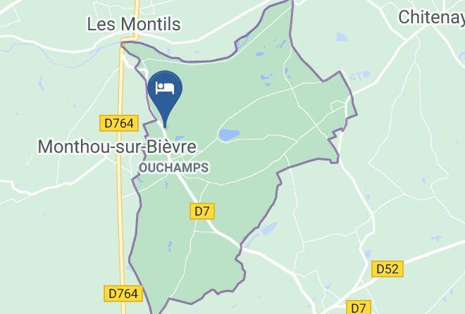 Loir Et Cher - Relais Des Landes Maps