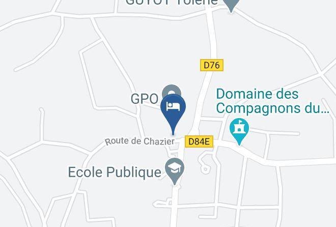 Rhone - Relais Des Pierres Dorees Maps