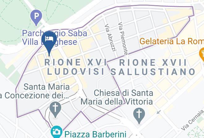 Rome - Relais Donna Lucrezia Maps