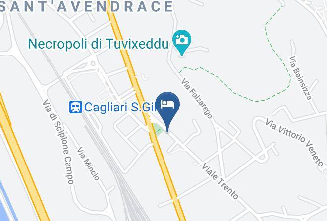 Cagliari - Relais Donna Pomptilla Maps