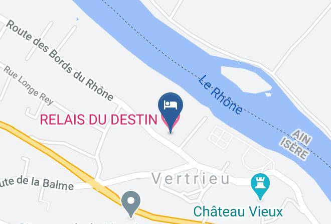 Isere - Relais Du Destin Maps