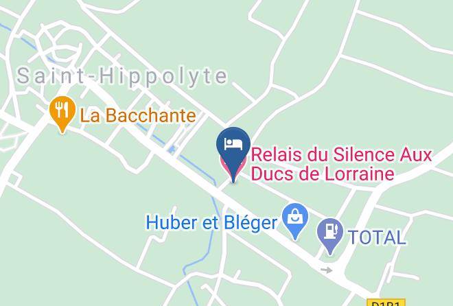 Haut Rhin - Relais Du Silence Aux Ducs De Lorraine Maps