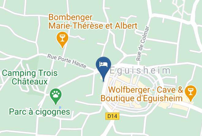Haut Rhin - Relais Du Vigneron Gite Au Pied Des Vignes Maps