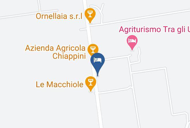 Leghorn - Relais Felciaino B&b Maps