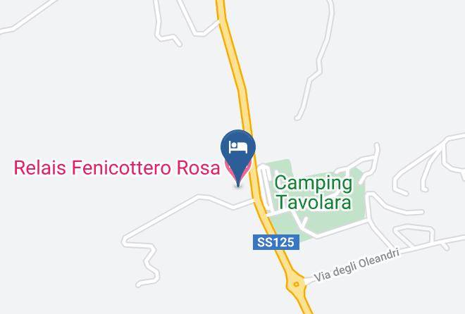 Relais Fenicottero Rosa Map