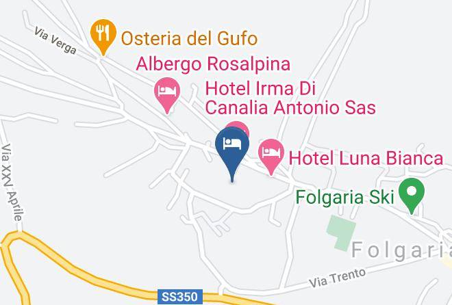Trento - Relais Fior Di Bosco Maps