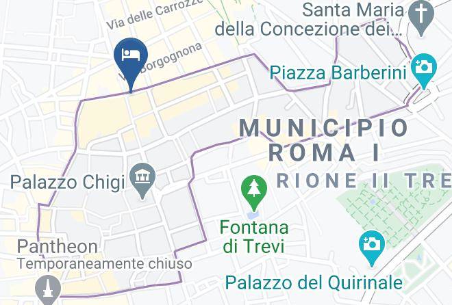 Rome - Relais Frattina Maps