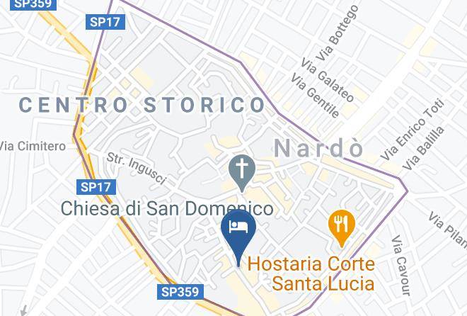 Lecce - Relais Il Mignano Maps