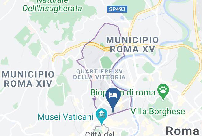 Relais Incantesimo Vaticano Map