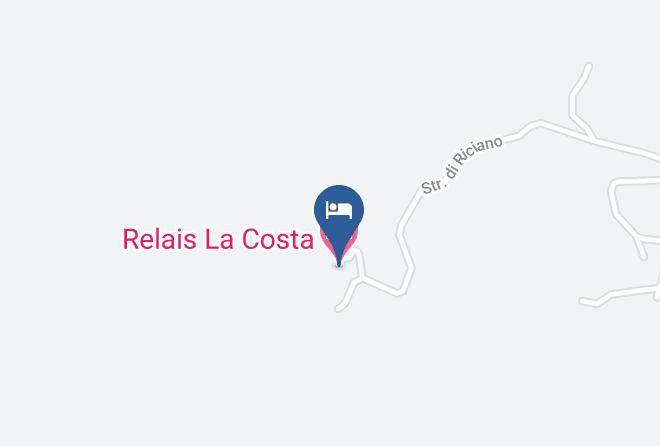 Siena - Relais La Costa Maps