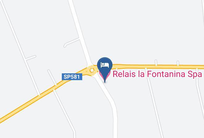 Brindisi - Relais La Fontanina Spa Hotel Maps