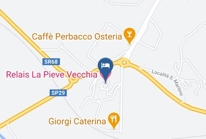 Pisa - Relais La Pieve Vecchia Maps