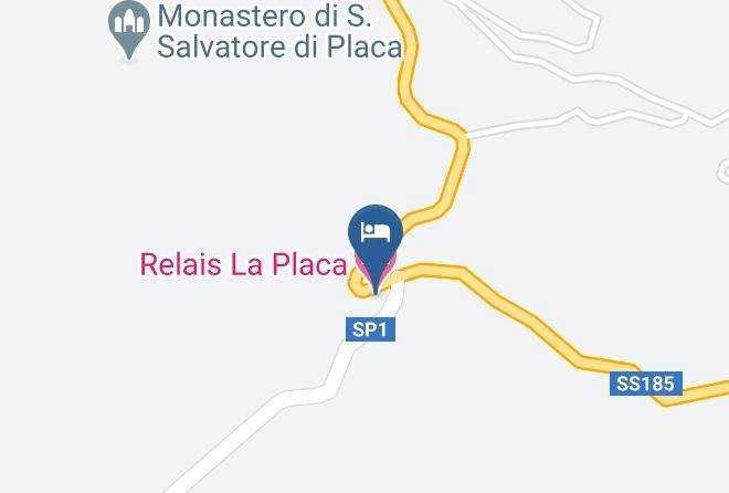 Messina - Relais La Placa Maps