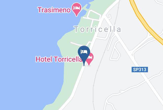 Perugia - Relais La Rosetta Di Cristina Dolciami Sas Maps