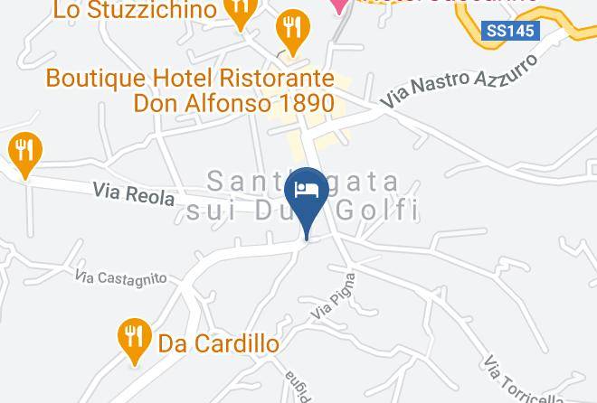Naples - Relais Le Due Costiere Maps