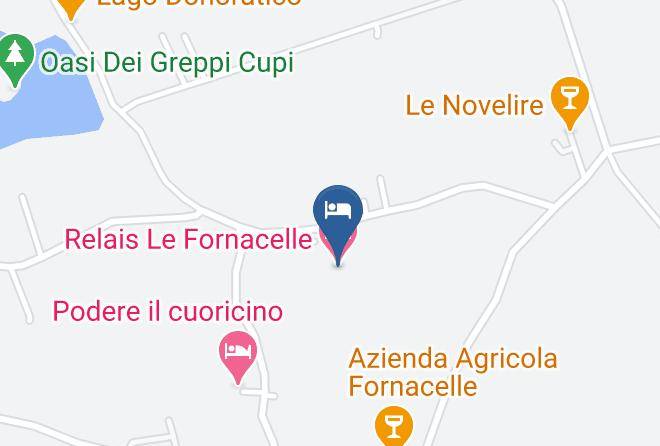 Leghorn - Relais Le Fornacelle Maps