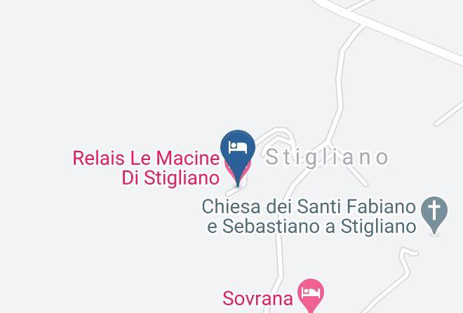 Siena - Relais Le Macine Di Stigliano Maps