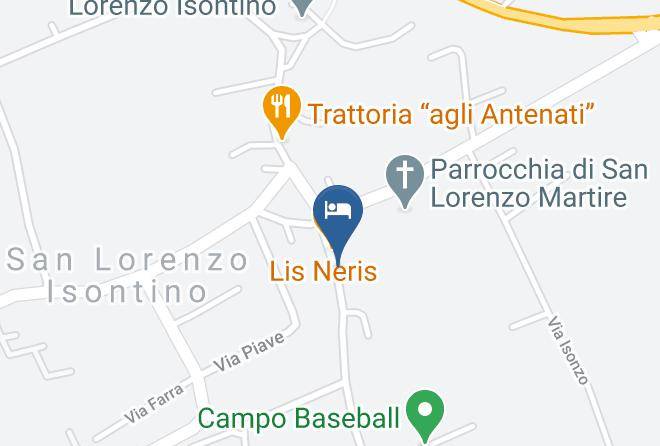 Gorizia - Relais Lis Neris Maps