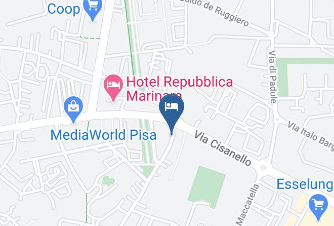Pisa - Relais Lorebian Maps