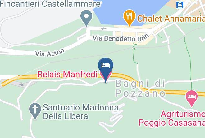 Relais Manfredi Map