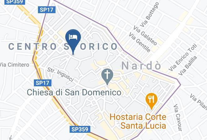 Lecce - Relais Monastero Santa Teresa Maps