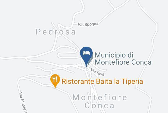 Rimini - Relais Montefiore Al Rivellino Maps